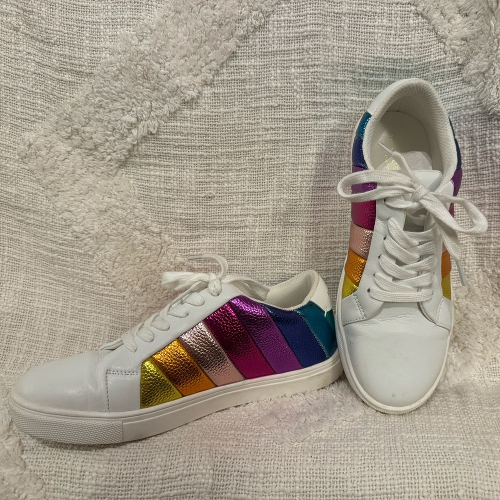 Kurt Geiger sneakers size 5- like new.